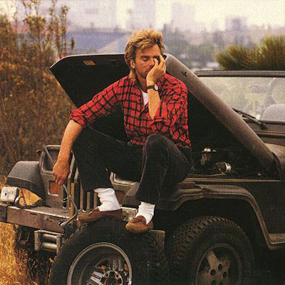 Richard in an advertisement for 4Renegade