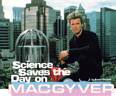 Richard as MacGyver