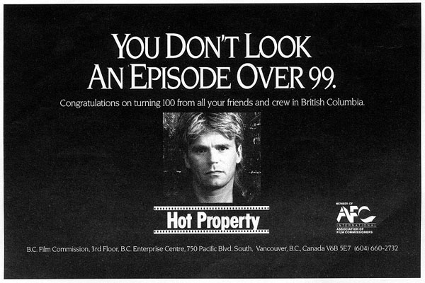 Message from Hot Property