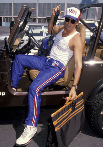 Richard attending a baseball game