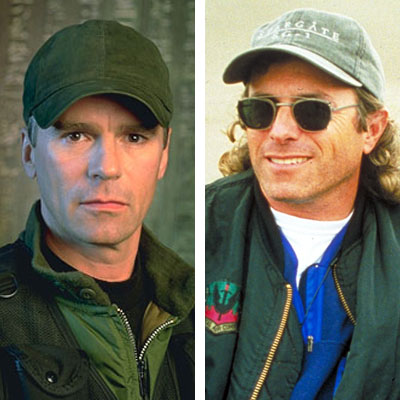 Richard Dean Anderson and Michael Greenburg