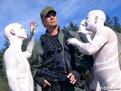 Richard as Jack O'Neill in Stargate SG-1