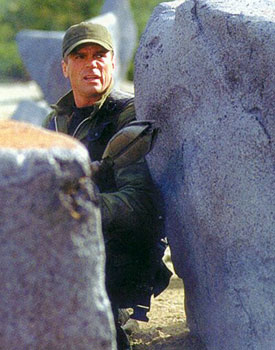 Richard as Jack O'Neill in Stargate SG-1