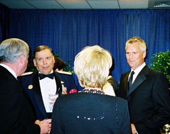 Richard is honored by the Air Force