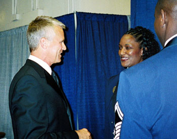 Richard is honored by the Air Force