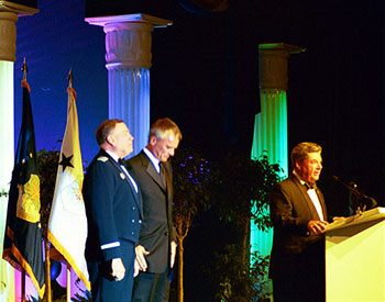 Richard is honored by the Air Force