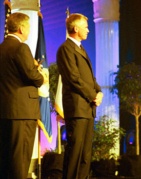 Richard is honored by the Air Force