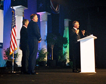 Richard is honored by the Air Force