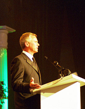 Richard is honored by the Air Force