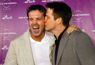 Michael Shanks and Ben Browder