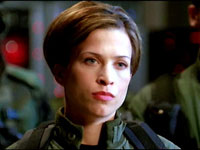 Christina Cox as Lieutenant Kershaw