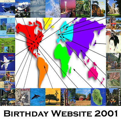 Link to the Birthday Website 2001