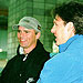 Celebrity hockey game at San Jose, with Chris Potter - January 18, 1997