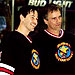 Celebrity All Star Hockey at Los Angeles, with Keanu Reeves - March 15, 1997