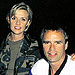 On the Stargate set, with Amanda Tapping - c. 1997