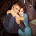 On the Stargate set, with Teryl Rothery - June 12, 1998