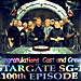 100th episode celebration during the filming of Wormhole X-Treme