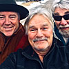 Richard's photo with friends Wil and Mokey in Montana