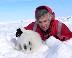 RDA with a baby seal