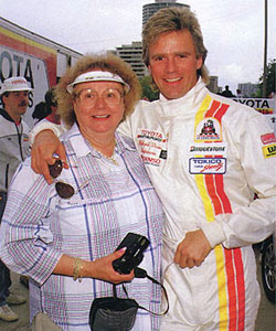 Richard with his mother, Jocelyn Anderson