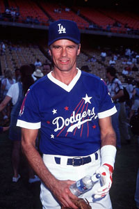 Richard regularly participated in charity and celebrity baseball games.