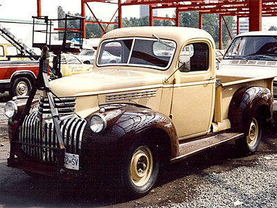 MacGyver's Chevy truck