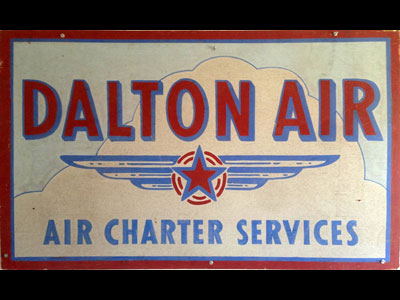 Dalton Air Sign from the episode Halloween Knights