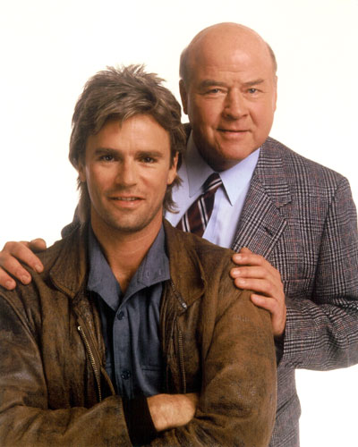 MacGyver and Pete Thornton