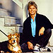 Publicity photo - MacGyver - with Whiskey - July 11, 1989