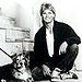 Publicity photo - MacGyver - with Whiskey - July 11, 1989