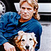 Publicity photo - MacGyver - with Whiskey