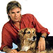 Publicity photo - MacGyver - with Whiskey