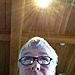 Selfie - RDA's photo sent via email, August 6, 2014: 'Then................... it occurred to me.'