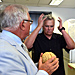 With Professor Richard Faull and others at the Centre for Brain Research at the University of Auckland before the Armageddon Expo in Manukau, New Zealand - March 4, 2016