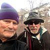 Montana - RDA's photo sent via text from Montana with friends Wil and Mokey, November 3, 2019: 'Rick and Mokey'