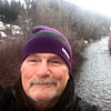 Montana - RDA's photo sent via text from Montana with friends Wil and Mokey, November 3, 2019: 'Brightening my spirits in the chill of Montana back-country air ~'