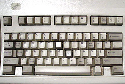 Control Room keyboard