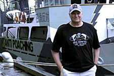 On the Sea Shepherd ship Sam Simon