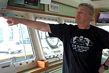 On the Sea Shepherd ship Sam Simon