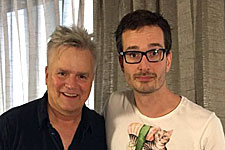 Richard with David Farrier