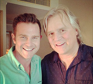 Richard with David Campbell