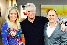 Richard with Larry and Sami of The Morning Show