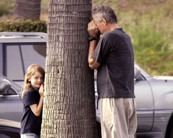 Richard and Wylie in Malibu