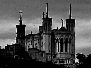 Richard's picture of Notre Dame Basilica in Lyon