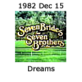 Seven Brides for Seven Brothers - Dreams - December 15, 1982