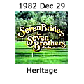 Seven Brides for Seven Brothers - Heritage - December 29, 1982